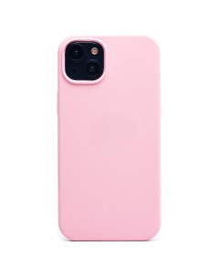 Чехол накладка Soft Touch для смартфона Apple iPhone 15 Plus силикон светло розовый 221541 Org