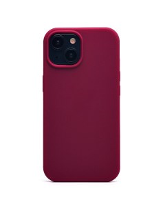 Чехол накладка Soft Touch для смартфона Apple iPhone 15 силикон бордовый 221529 Org