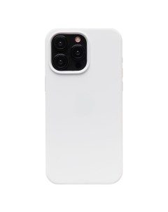 Чехол накладка Soft Touch для смартфона Apple iPhone 15 Pro Max силикон белый 221557 Org