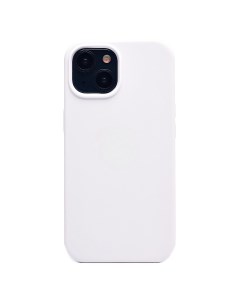 Чехол накладка Soft Touch для смартфона Apple iPhone 15 силикон белый 221524 Org