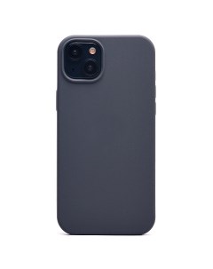 Чехол накладка Soft Touch для смартфона Apple iPhone 15 Plus силикон темно серый 221539 Org