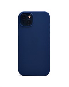 Чехол накладка Soft Touch для смартфона Apple iPhone 15 Plus силикон темно синий 221544 Org