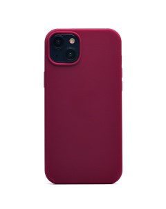 Чехол накладка Soft Touch для смартфона Apple iPhone 15 Plus силикон бордовый 221540 Org