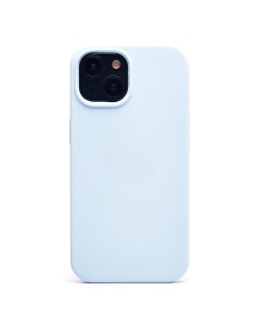 Чехол накладка Soft Touch для смартфона Apple iPhone 15 силикон пастельно синий 221526 Org