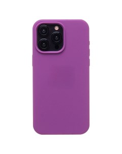 Чехол накладка Soft Touch для смартфона Apple iPhone 15 Pro Max силикон фиолетовый 221558 Org