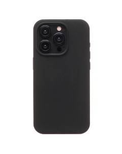 Чехол накладка Soft Touch для смартфона Apple iPhone 15 Pro силикон черный 221545 Org