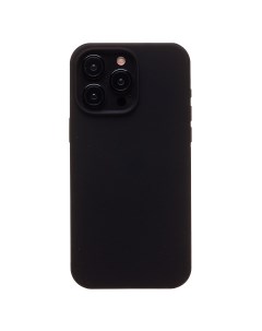 Чехол накладка Soft Touch для смартфона Apple iPhone 15 Pro Max силикон черный 221556 Org