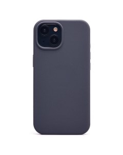 Чехол накладка Soft Touch для смартфона Apple iPhone 15 силикон темно серый 221532 Org