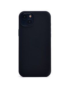 Чехол накладка Soft Touch для смартфона Apple iPhone 15 Plus силикон черный 221534 Org