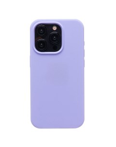 Чехол накладка Soft Touch для смартфона Apple iPhone 15 Pro силикон пастельно фиолетовый 221549 Org