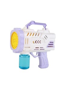 Генератор мыльных пузырей Bubble Gun цвет фиолетовый автоматический пистолет Nobrand