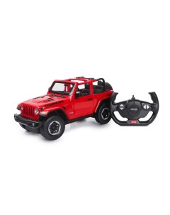 Машинка на радиоуправлении Jeep Wrangler JL 1 14 красный 31 см Rastar