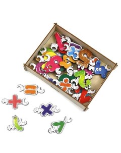 Игрушка пазл Toys Хоровод Математика 145202 Woodland