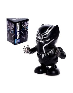 Забавная Интерактивная музыкальная игрушка Black Panther Dance Hero Черная пантера Nobrand