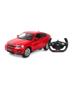 Машинка на радиоуправлении BMW X6 1 14 красный 33 см Rastar
