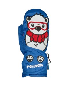 Варежки детские 4685551 981 синий мишка onesize Reusch