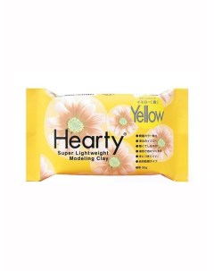 Полимерная глина Hearty Yellow Харти желтый 50 г Padico