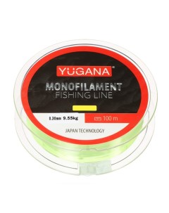 Леска монофильная Monofilament fishing line 0 3 мм 9 55 кг 100 м Yugana