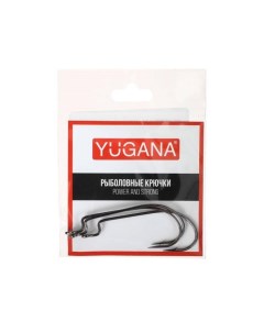 Крючки офсетные O shaughnessy Worm No 4 3 шт в упаковке 1 набор Yugana