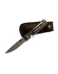 Нож складной Скандинавский нож кованая 95Х18 карельская береза Мастерская ножей ефремова