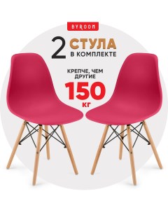 Комплект стульев 2 шт Home FIKA Viva Magenta малиновый Byroom