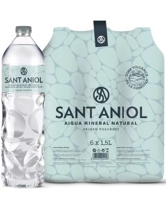 Вода минеральная негазированная 1 5 л х 6 шт Sant aniol