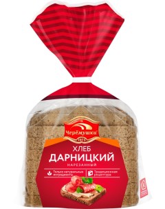 Хлеб серый Дарницкий без сахара 340 г Черемушки