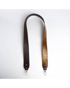 Ремень для сумки цвет коричневый Textura