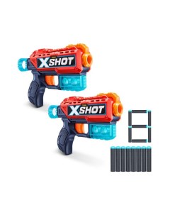 Игровой набор для стрельбы X Shot Ексель Дабл Кикбек Zuru