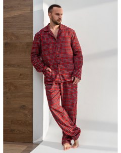 Муж пижама Добрый вечер Бордовый р 54 Оптима трикотаж