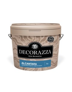 Краска декоративная Alcantara 5 л 3 5 кг Decorazza