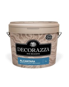 Краска декоративная Alcantara 1 л 0 7 кг Decorazza
