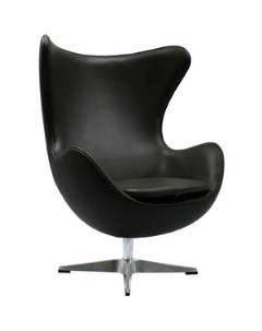 Кресло Egg Chair черный FR 0568 Bradex