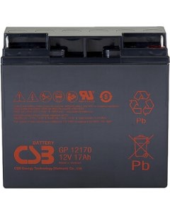Батарея GP12170 B3 12V 17Ah Csb