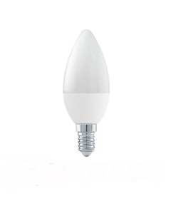 Светодиодная лампа E14 6W 3000K теплый C37 Eglo
