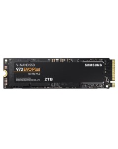 Накопитель SSD M 2 2280 MZ V7S2T0B AM 970 EVO Plus 2TB PCIe 3 0 x4 3D TLC 3500 3300MB s IOPS 620K 56 Samsung