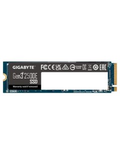 Накопитель SSD M 2 2280 G325E2TB Gen3 2500E 2TB PCIe 3 0x4 NVMe 1 3 2400 2000MB s MTBF 1 5M 480TBW Gigabyte