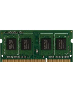Оперативная память Kingmax DDR3 4GB 1600MHz SO DIMM KM SD3 1600 4GS DDR3 4GB 1600MHz SO DIMM KM SD3 