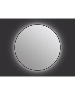 Зеркало Eclipse Smart 100х100 в черной рамке с подсветкой Cersanit