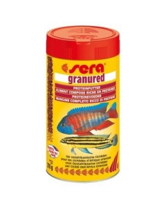 Корм для рыб Granured Nature для мелких плотоядных цихлид 250мл 135г Sera