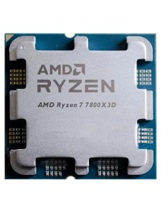 Процессор Ryzen 7 7800X3D 4 2ГГц Turbo 5 0ГГц 8 ядерный L3 96МБ Сокет AM5 OEM Amd