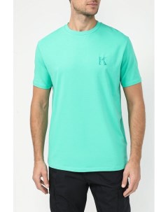 Хлопковая футболка Karl lagerfeld