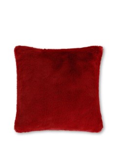 Меховая Декоративная подушка Fur Red Coincasa