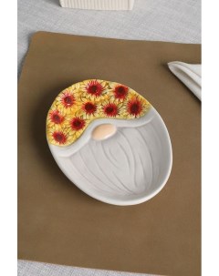 Тарелка сервировочная Gnomo из керамики Coincasa