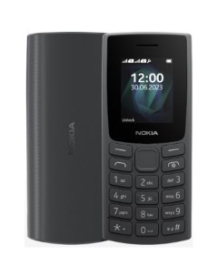Мобильный телефон 105 TA 1569 SS 1 8 160x128 TFT BT 1 Sim 1000 мА ч micro USB темно серый 1GF019EPA2 Nokia