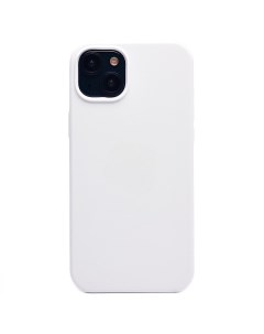 Чехол накладка Soft Touch для смартфона Apple iPhone 15 Plus силикон белый 221535 Org