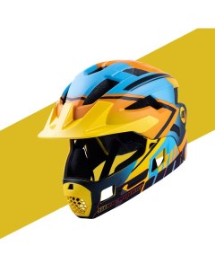 Детский шлем велосипедный шлем M816 желтый Sunrimoon