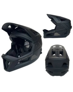 Велосипедный шлем Фулфейс LW 999 58 62 см черный Greenroad
