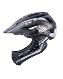 Детский шлем велосипедный шлем CIGNA TT32 M черный серый Rockbros