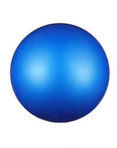 Мяч гимнастический металлик синий 19см Indigo